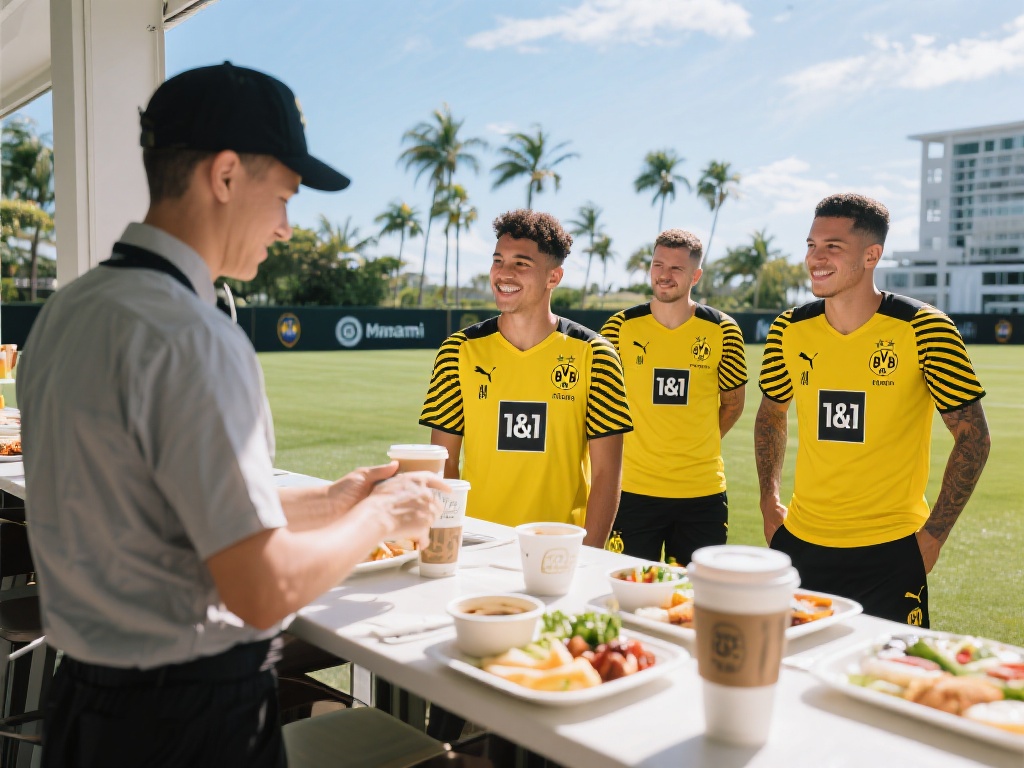 除此之外，迈阿密国际俱乐部还专门为多特蒙